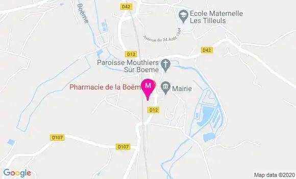Localisation Dr Mathieu Parlet