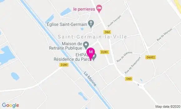 Localisation Dr Marion Amillet Zylberberg
