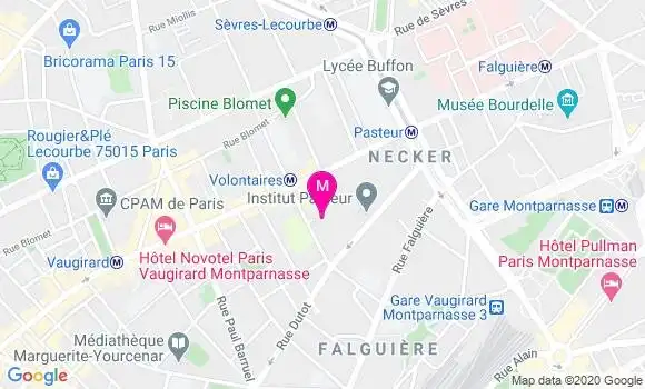 Localisation Dr Veronique Christophe