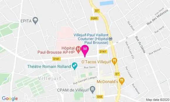 Localisation Dr Claire Simon