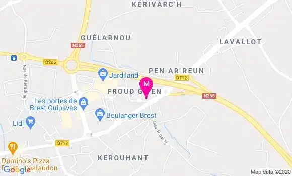 Localisation Dr Pierre Yves Gourmelon