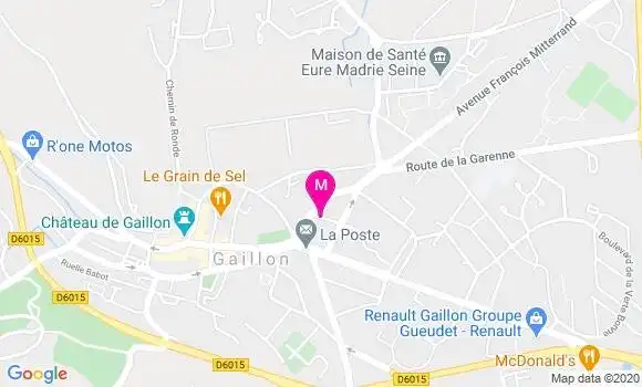 Localisation Dr Vivien Roset