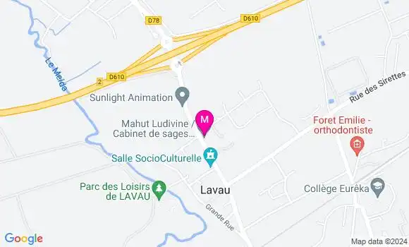 Localisation Dr Anne Marie Noel