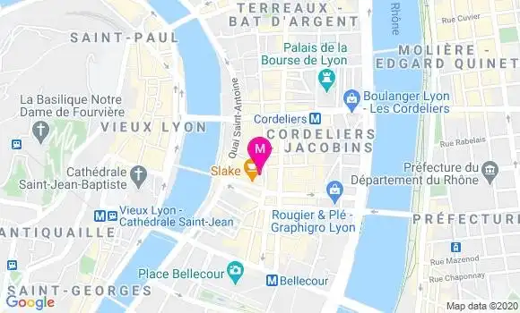 Localisation Dr Clementine Sciard