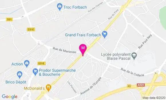 Localisation Dr Sandrine Djiako