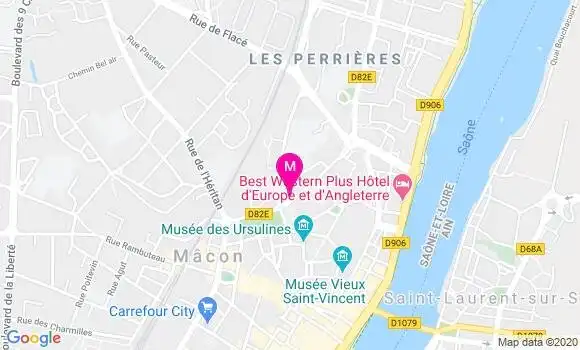 Localisation Dr Franck Huang