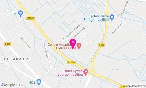Localisation Dr Clement Rocher