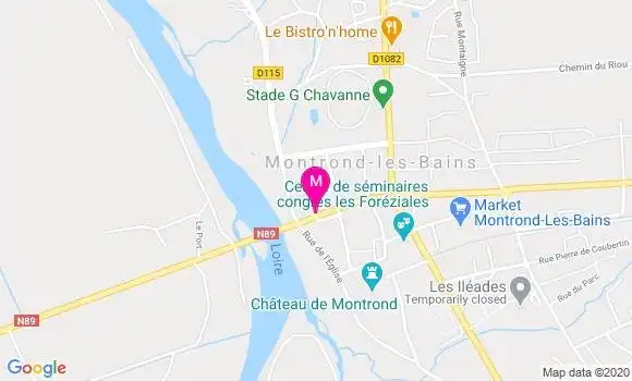 Localisation Dr Fanny Andre
