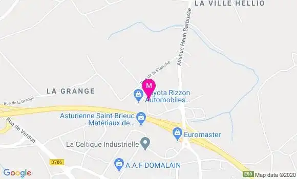 Localisation Dr Agathe Coeugnet
