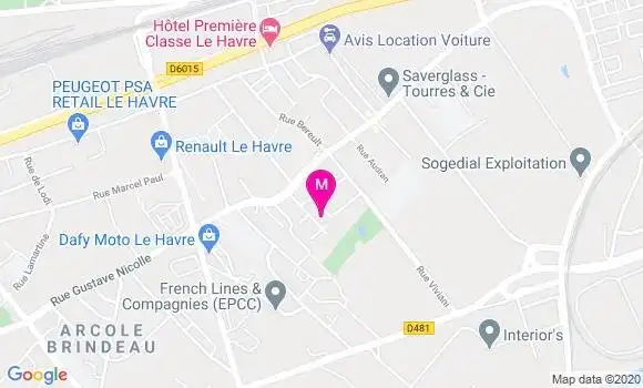 Localisation Dr Alice Riboulet