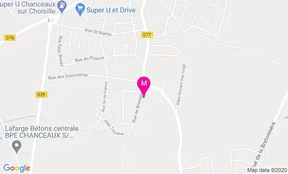 Localisation Dr Jean Claude Landais