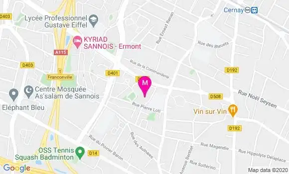 Localisation Dr Marie Caroline Joubert
