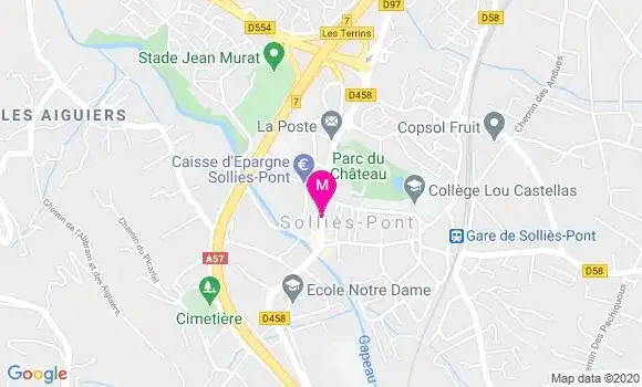 Localisation Dr Olivier Linhares