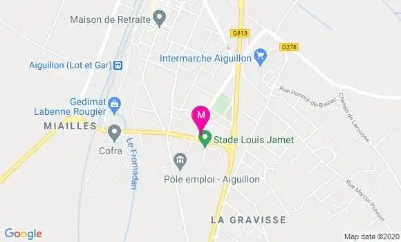 Localisation Dr Brigitte Devun