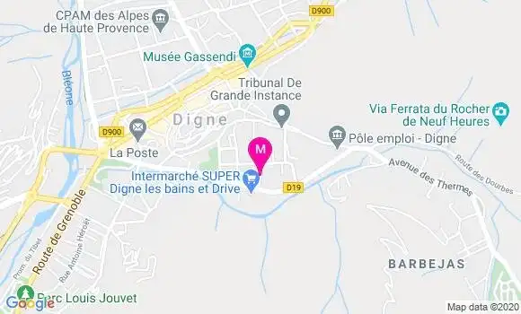 Localisation Dr Beatrice Musset