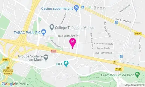 Localisation Dr Albert Pinol