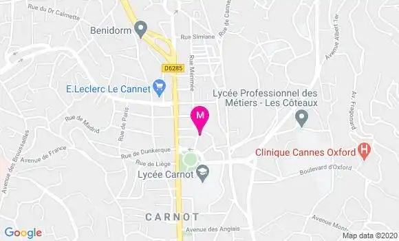 Localisation Dr Jean Luc Suid