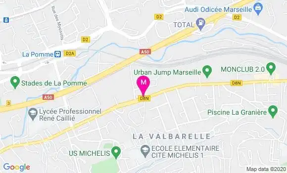 Localisation Dr Claire Giuli