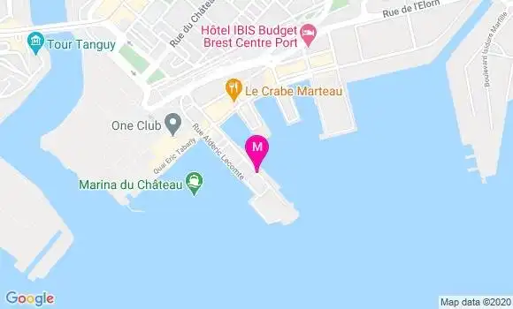 Localisation Dr Benoît Lavergne