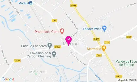 Localisation Dr Fabien Demuynck