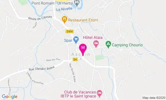 Localisation Dr Adeline Gilet