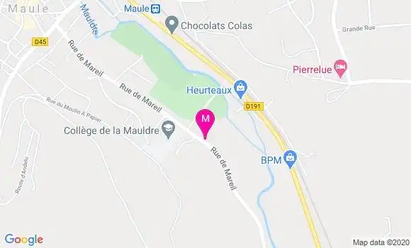 Localisation Dr Lucile Saussereau