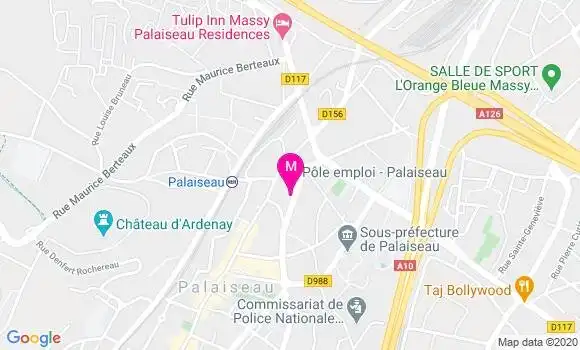 Localisation Dr Benedicte Blavier