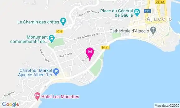 Localisation Dr Jean Francois Abino
