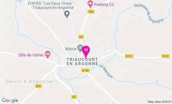 Localisation Dr Nicolas Mathis