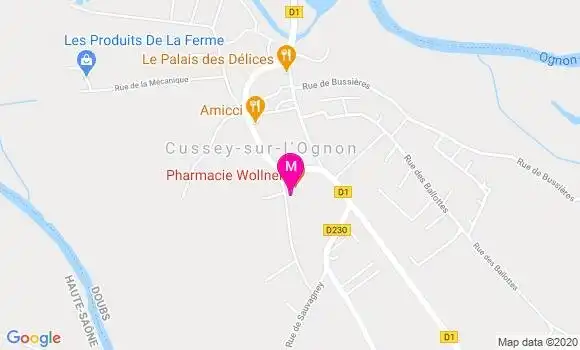 Localisation Dr Emmanuelle Gillot