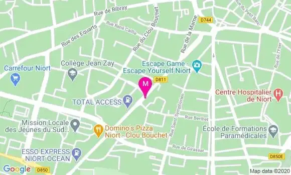 Localisation Dr Jean Philippe Turpault
