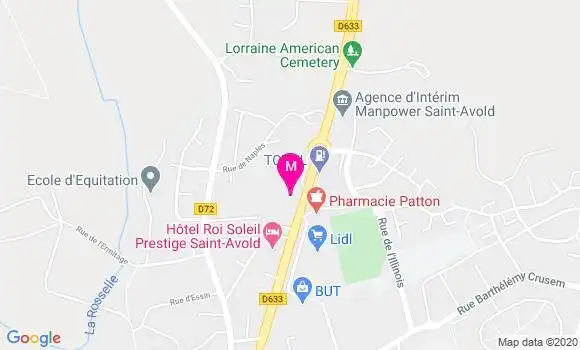 Localisation Dr Ralph Dechoux