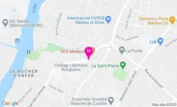 Localisation Dr Pauline Lobadowsky
