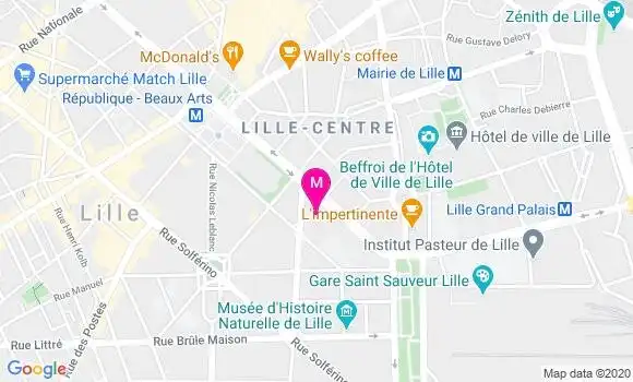 Localisation Dr Sophie Leclercq