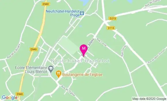 Localisation Dr Charles Eric Dubo