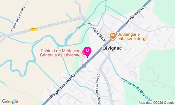 Localisation Dr Camille Fanton