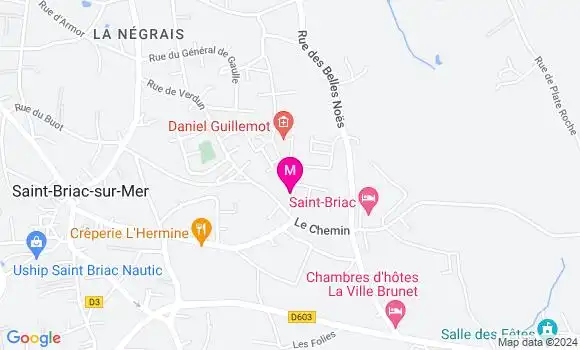 Localisation Dr Murielle Ducatel