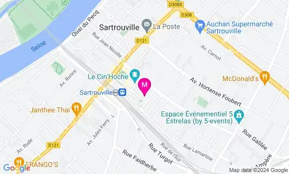 Localisation Dr Sabrina Mezaguer