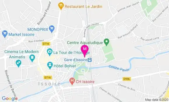 Localisation Dr Emilie Dubots