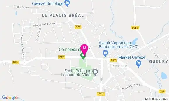 Localisation Dr Cedric Fabre