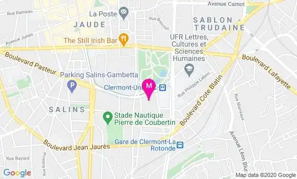 Localisation Dr Marie Celine Ratinaud