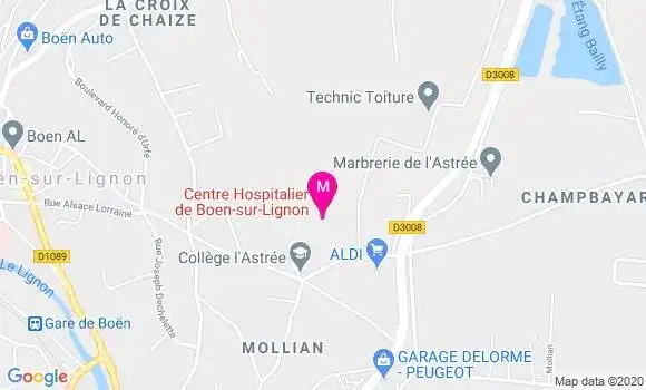 Localisation Dr Sandrine De Sousa