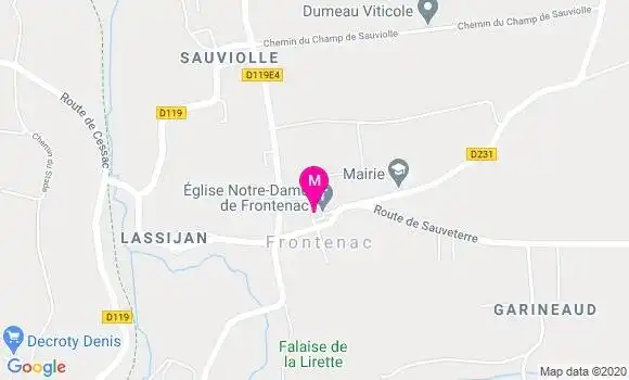 Localisation Dr Caroline Delapierre Haaser