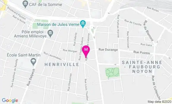 Localisation Dr Marie Lemaire Holvoet
