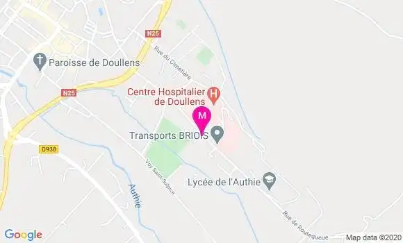 Localisation Dr Matthieu Drouard