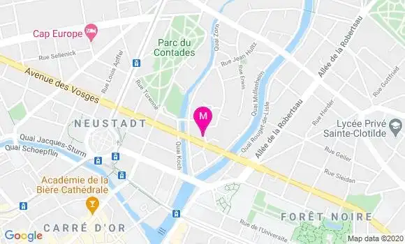 Localisation Dr Benedicte Costantino