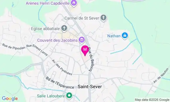 Localisation Dr Ambre Hebert