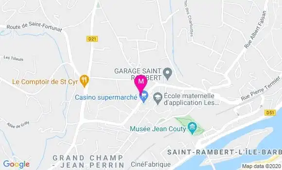 Localisation Dr Anais Tezier
