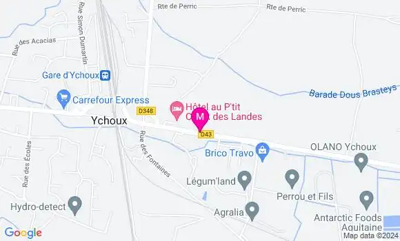 Localisation Dr Lilian Pedemanaud Lafon