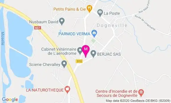 Localisation Dr Mario Fleury